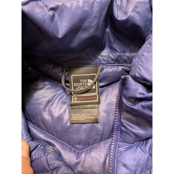 North Face Summit Series 800 Women's L Purple Puffer Jacket Full Zip - Picture 5 of 10